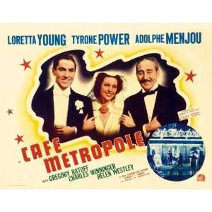   Movie B 11x17 Loretta Young Tyrone Power Adolphe Menjou Gregory Ratoff