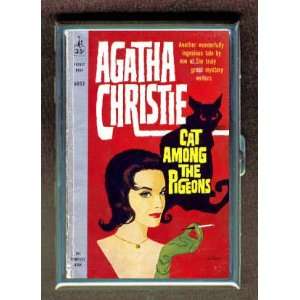 AGATHA CHRISTIE CAT AMONG PULP CREDIT CARD CASE WALLET