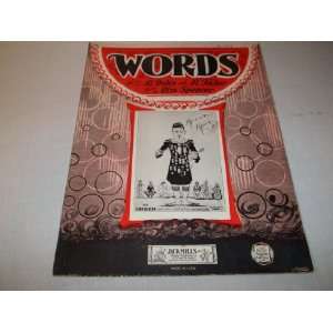    Words Sheet Music Al. Dubin/Al. Tucker/Otis Spencer Books