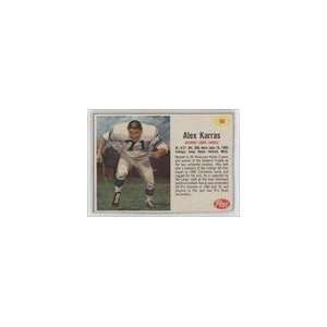  1962 Post Cereal #50   Alex Karras Sports Collectibles