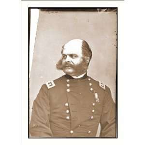   Portrait of Maj. Gen. Ambrose E. Burnside officer of the Federal Army