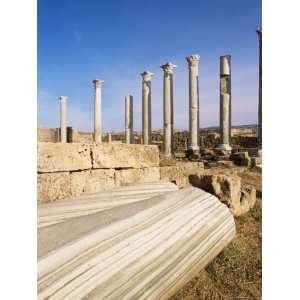 Eastern Basilica, Apollonia, Cyrenaica, Libya, North Africa, Africa 