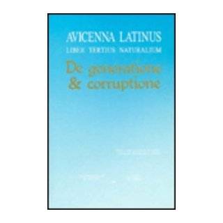 Avicenna Latinus. Liber tertius naturalium de generatione et 