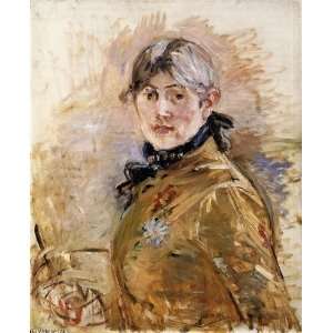 FRAMED oil paintings   Berthe Morisot   24 x 30 inches   Self Portrait