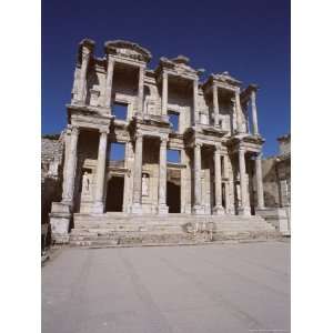  Reconstructed Library of Celsus, Archaeological Site 