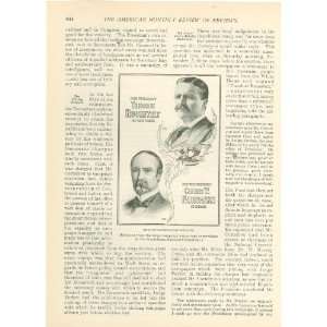    1904 Print Theodore Roosevelt Charles W Fairbanks 