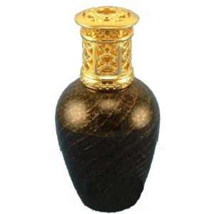  Black & Gold Swirl Fragrance Lamp by Courtneys