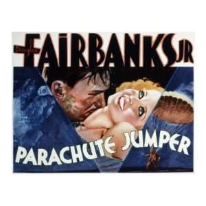 Parachute Jumper, Douglas Fairbanks, Jr., Bette Davis, 1933 Premium 