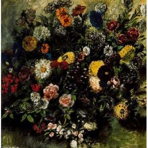  FRAMED oil paintings   Eugène Delacroix   24 x 24 inches 