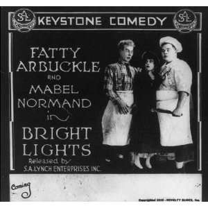   ,Bright Lights,starring Fatty Arbuckle,Mabel Normand