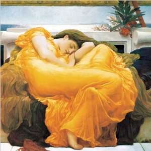  Flaming June by Frederick Lord Leighton Poster Print, 27 