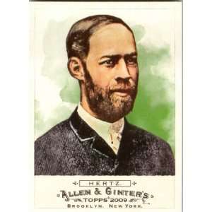 com 2009 Topps Allen and Ginter Mini A and G Back #257 Heinrich Hertz 