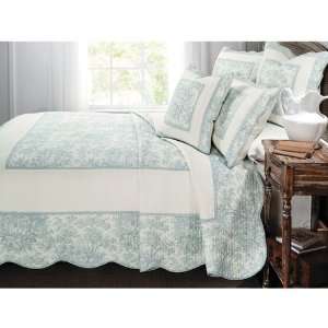  Ivy Hill Home French Cottage Quilt Set   Full Queen 