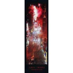 New York Times Sq by Jerry Driendl. Size 12 inches width by 36 inches 