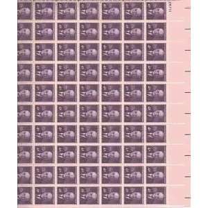  John Foster Dulles Sheet of 70 x 4 Cent US Postage Stamps 