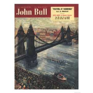  John Bull, Thames Bridges Tower Bridge London Magazine, UK 