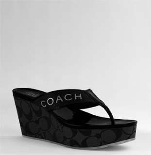 COACH CAMMIE WEDGE SANDAL  