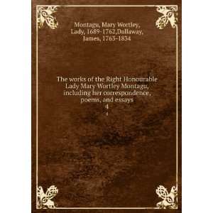  The works of the Right Honourable Lady Mary Wortley Montagu 