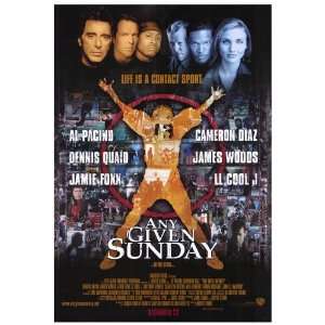  Any Given Sunday (1999) 27 x 40 Movie Poster Style A