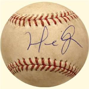 Manny Ramirez Autographed Game Used Baseball Giants at Red Sox 6 17 