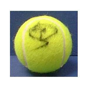  Marat Safin Autographed Tennis Ball