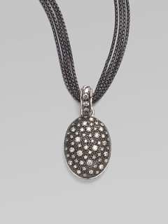 David Yurman   Pavé Diamond & Blackened Sterling Silver Starlight 