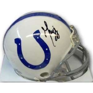 Marvin Harrison Signed Mini Helmet