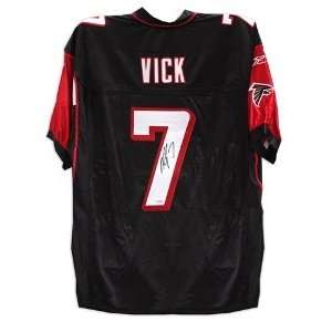 Michael Vick Signed Auth. Black Reebok Jersey