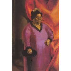Hand Made Oil Reproduction   Otto Dix   32 x 48 inches   Portrait of 