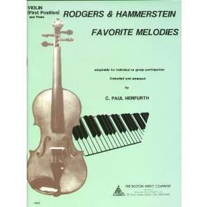  Rodgers & Hammerstein Favorite Melodies arr. C. Paul 