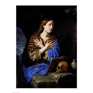   Magdalene, 1657 Finest LAMINATED Print Philippe De Champaigne 18x24