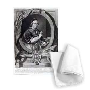  Pope Clement XIV, engraved by Domencio   Tea Towel 100% 