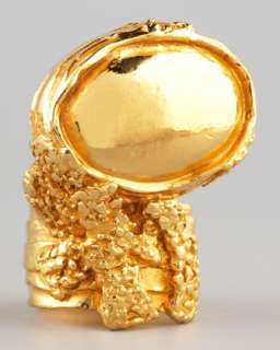 Textured Gold Ring  
