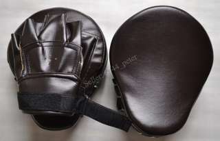 Thai Muay Boxing focus gloves mitts punching pads kick training MMA 