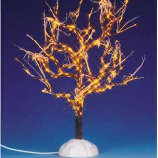 Lemax Village Accessory Lighted Ice Glazed Tree Clear #94994 Coventry 