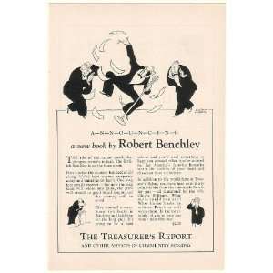  1930 Robert Benchley The Treasurers Report Gluyas 