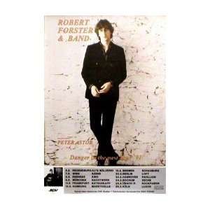 ROBERT FORSTER Danger in the Past 1991 Music Poster