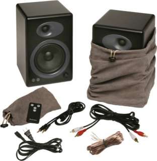   White Audioengine 5+ Premium Powered Speakers A5+W 819955230031  