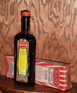Old Health O Maple Syrup Flavor Original Box  