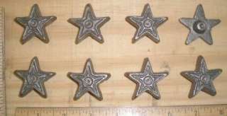STAR DRAWER PULLS 1 5/8 cast iron Western Americana  