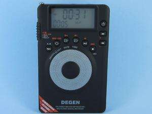 DEGEN DE1123 FM/MW/SW DSP  1GB Recorder Pocket Radio  
