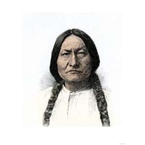 Sitting Bull, or Tatanka Iyotake, Leader of the Sioux Nation Premium 