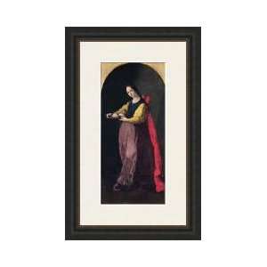 St Agatha Framed Giclee Print