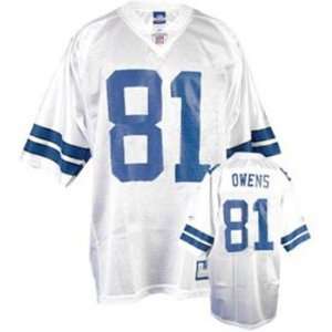 Terrell Owens Dallas Cowboys White Replica Jersey   Size 52   XL