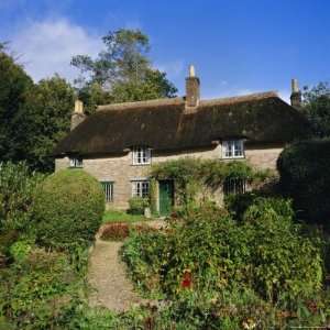 Thomas Hardys Cotttage, Hardys Birthplace, Dorset, England Premium 