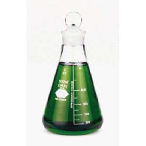 Kimble Chase 26600 250 Erlenmeyer Flasks w/TS Stoppers 