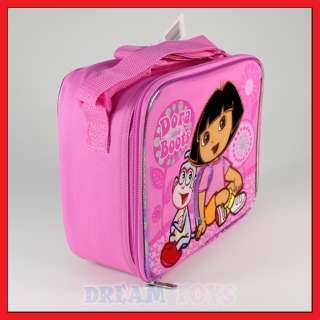 Flowers Dora The Explorer and Boots Insulated Lunch Bag  
