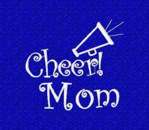 Cheer Team MOM TOTE BAG Cheerleader COLORS CUSTOM  