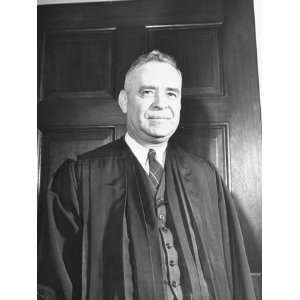  New Supreme Court Justice Wiley B. Rutledge Posing for a 
