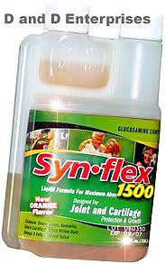 SYN FLEX 1500 LIQUID GLUCOSAMINE FOR ARTHRITIS SYNFLEX  